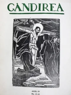 Revista Gandirea,Anul IV,NR12-13,Femeia de ciocolata,Gib Mihaescu,inedita, L.Blaga s.a,