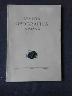 REVISTA GEOGRAFICA ROMANA VOL.I, FASC II/1938, DIRECTOR N.AL.RADULESCU
