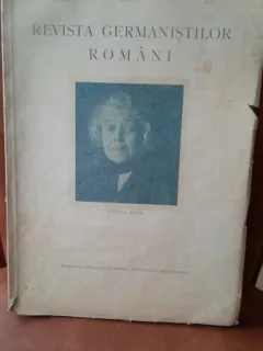 Revista germanistilor romani nr.1/1934