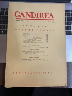 REVISTA „GÂNDIREA” 1937-1942