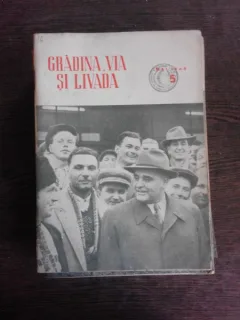 REVISTA GRADINA, VIA SI LIVADA NR. 5/1958