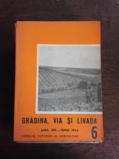 REVISTA GRADINA, VIA SI LIVADA NR. 6/1964