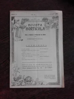 REVISTA HORTICOLA 1 AUGUST 1926