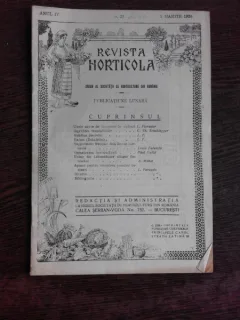 REVISTA HORTICOLA 1 MARTIE 1926