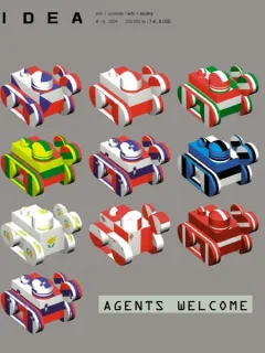 REVISTA IDEA AGENTS WELCOME NR.18/2004  (IN LIMBA ENGLEZA SI ROMANA)
