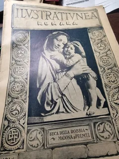 Revista Ilustratiunea Romana, 1930, Madona si Pruncul pe coperta