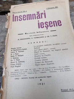 Revista Insemnari Iesene nr.3/1937