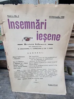 Revista Insemnari Iesene nr.4/1936
