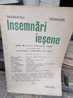 Revista Insemnari Iesene nr.4/1937