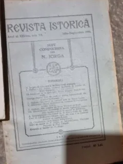 Revista Istorica Anul al XXI-lea Nr-le. 7-9 Iulie-Septembrie 1935