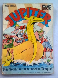 REVISTA JUPITER NR.20   (REVISTA CU BENZI DESENATE, IN LIMBA GERMANA)