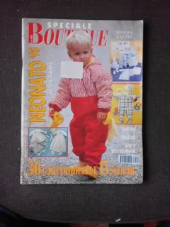 REVISTA LA MIA BOUTIQUE, 1998, NUMAR SPECIAL PENTRU COPII INTRE 0 SI 2 ANI, TEXT IN LIMBA ITALIANA