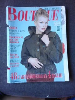 REVISTA LA MIA BOUTIQUE  NR3/1997, TEXT IN LIMBA ITALIANA  (REVISTA DE MODA)
