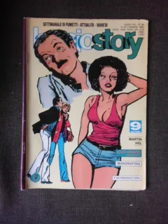 Revista Lanciostory nr.36/1993, revista cu benzi desenate  (text in limba italiana)