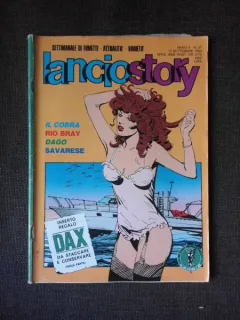 Revista Lanciostory nr.37/1984, revista cu benzi desenate  (text in limba italiana)