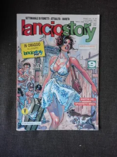 Revista Lanciostory nr.39/1993, revista cu benzi desenate  (text in limba italiana)