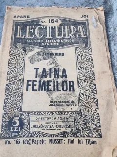 Revista Lectura - Floarea Literaturilor Straine - H. Eulenberg