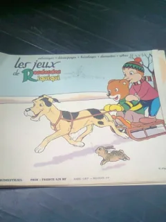 REVISTA LES JEUX DE ROUDOUDOU RIQUIQUI NR.22, REVISTA PENTRU COPII