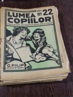 REVISTA LUMEA COPIILOR NR.22 ANUL I/1922