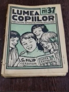 REVISTA LUMEA COPIILOR NR.37 ANUL I/1922
