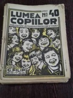 REVISTA LUMEA COPIILOR NR.40 ANUL I/1922