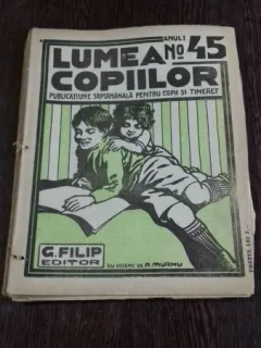 REVISTA LUMEA COPIILOR NR.45 ANUL I/1922