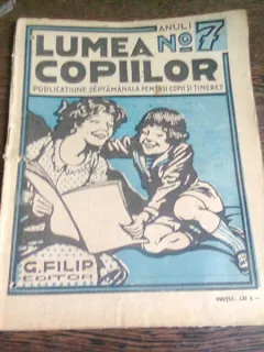 REVISTA LUMEA COPIILOR NR.7 ANUL I/1922