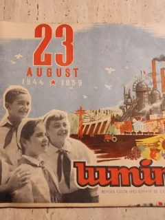 REVISTA LUMINITA NR.8/1959 REVISTA CELOR MICI