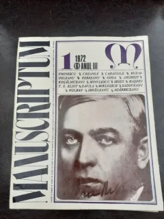 REVISTA MANUSCRIPTUM NR.1/1972