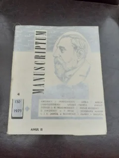 REVISTA MANUSCRIPTUM NR.4/1971