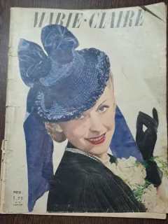 Revista Marie Claire nr. 119/1939  text in limba franceza