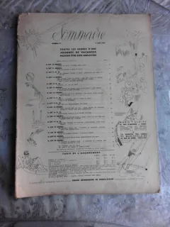 REVISTA MARIE CLAIRE NR.75/1938  (TEXT IN LIMBA FRANCEZA)