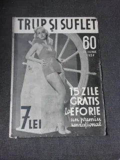 Revista Medicul nostru nr.60/1937 (revista saptamanala pentru poipularizarea problemelor de medicina, igiena si educatie sexuala)