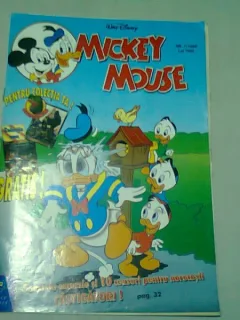 REVISTA MICKEY MOUSE NR.7/1998 (REVISTA CU BENZI DESENATE, PENTRU COPII)