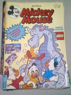 REVISTA MICKEY MOUSE NR.8/1995 (REVISTA CU BENZI DESENATE, PENTRU COPII)