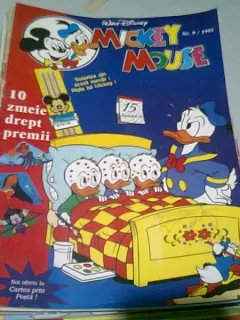 REVISTA MICKEY MOUSE NR.9/1997  (REVISTA CU BENZI DESENATE, PENTRU COPII)