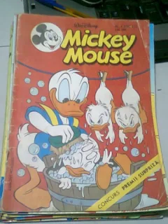 REVISTA MICKEY MOUSE NR.4/1992  (REVISTA CU BENZI DESENATE, PENTRU COPII)