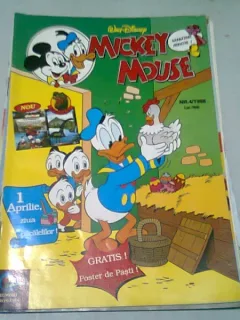 REVISTA MICKEY MOUSE NR.4/1998  (REVISTA CU BENZI DESENATE, PENTRU COPII)