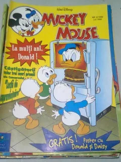 REVISTA MICKEY MOUSE NR.6/1998  (REVISTA CU BENZI DESENATE, PENTRU COPII)