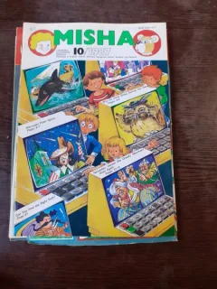 REVISTA MISHA NR.10/1987 (REVISTA PENTRU COPII, IN LIMBA ENGLEZA)