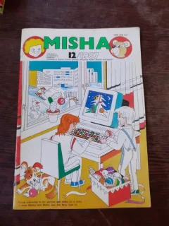 REVISTA MISHA NR.12/1987 (REVISTA PENTRU COPII, IN LIMBA ENGLEZA)