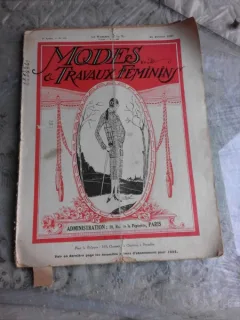 REVISTA MODES AND TRAVAUX FEMININS NR.124/1925