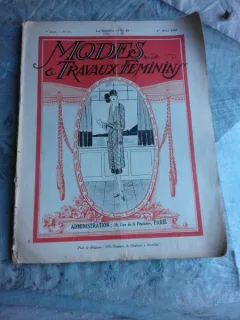 REVISTA MODES AND TRAVAUX FEMININS NR.125/1925