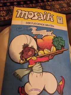 Revista Mosaik - Der Fliegende Braten - Nr 12 / 1976