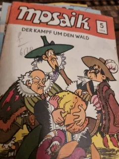 Revista Mosaik - Der Kampf um den Wald - Nr. 5 / 1976