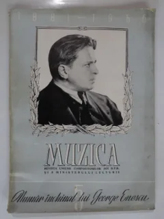 REVISTA MUZICA - NUMAR INCHINAT LUI GEORGE ENESCU
