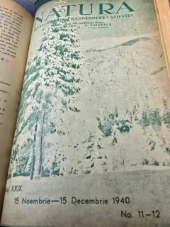 Revista Natura din 1940 (12 numere)