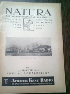 REVISTA NATURA NR.3/1931