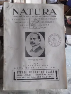 REVISTA NATURA NR.4/1933