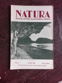 REVISTA NATURA NR.5/1937